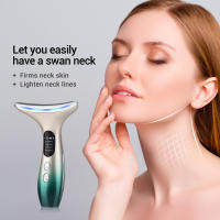 Dispositivo de microcorriente para adelgazar la cara, dispositivo de belleza para el cuello, fotones, rejuvenecimiento de la piel, antiarrugas, doble mentón, masajeador Facial - details 1