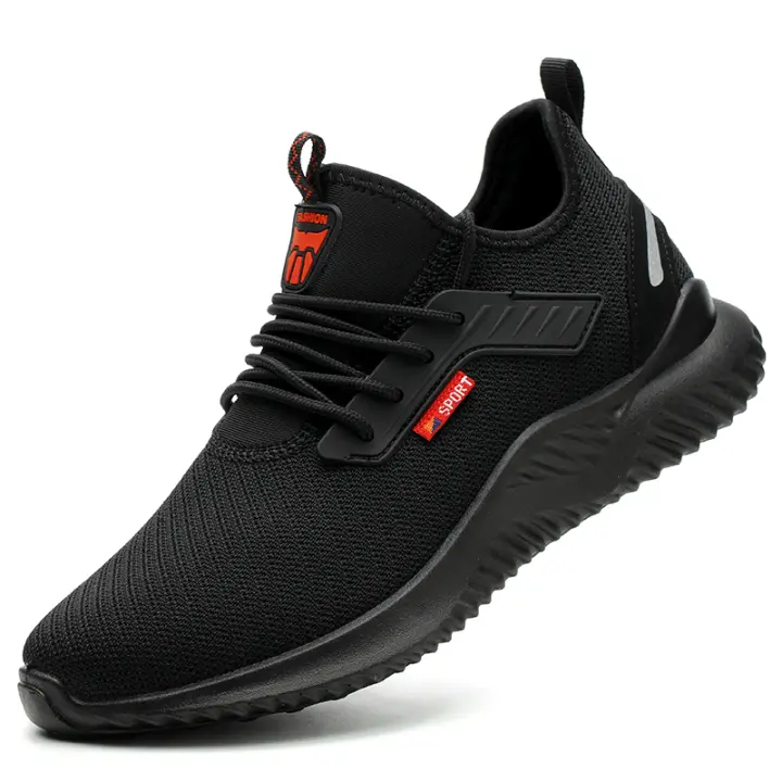 Zapatos De Seguridad Para Hombre Con Punta De Acero Antideslizantes Indestructibles Zapatillas De Trabajo Botas Tácticas Ligeros Y Puncture-Proof - 1