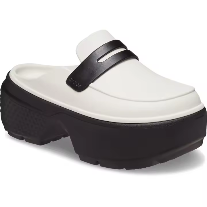 Calzado mujer Zuecos Crocs Zuecos Stomp Blanco - 1