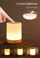 Lámpara De Noche LED Cambio De Color 7/13 Toque Control Dimmable Recargable USB Decoración De Escritorio Regalo Para Cama - details 1