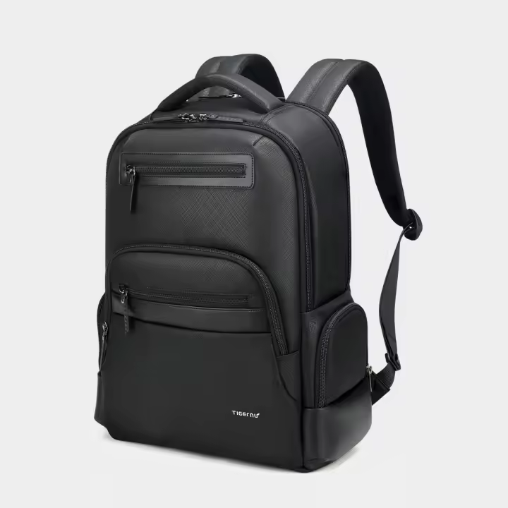 Mochila De Negocios Para Hombre Con Garantía De Vida Impermeable Capacidad Para Portátil De 15.6 Pulgadas Mochila De Viaje Estilo Connect Para Escuela Y Universidad - 1