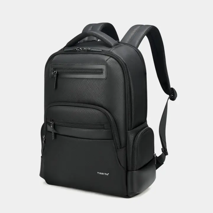 Mochila De Negocios Para Hombre Con Garantía De Vida Impermeable Capacidad Para Portátil De 15.6 Pulgadas Mochila De Viaje Estilo Connect Para Escuela Y Universidad - 1