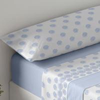 Ram's, Juegos Sabanas Verano Primavera  Microfibra Estampada Mod. OREGON color Azul  Tres piezas (Bajera+Encimera +Funda Almohada)  Cama 90,105,135,150. Tacto muy suave - details 1