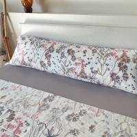 Juego de Sábanas Alo Home 100% Algodón Estampado Floral Violetas Cama 90/135cm - details 3