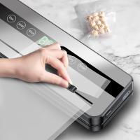Food Vacuum Sealer Machine Dry and Moist Food Modes Automatic For Light Food Preservation With 10Pcs Bags Paper For Food Preservation Home Kitchen - details 4