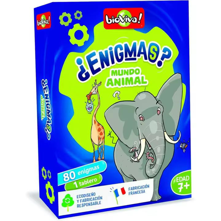 Bioviva - ¿Enigmas? Mundo animal. Un juego para aprender sobre animales - 1