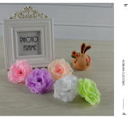 Rosa Artificial De Seda Amarilla/Oro Y Plateada 8cm Para Decoración De Boda Fiesta Doméstica Banquete DIY Flores Decorativas - details 19