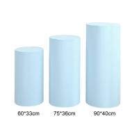 3Pcs Cubiertas Para Pedestal De Cilindro Para Decoración De Mesas De Postres Para Bodas Agradecimientos Cumpleaños Fiesta - details 11