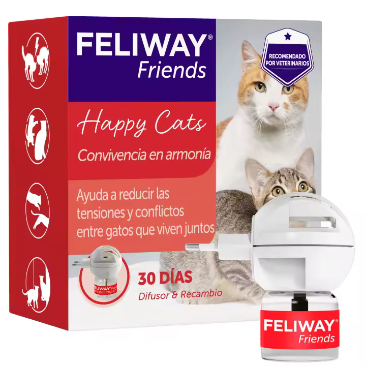 Feliway Friends Difusor + Recambio 48 Ml - 1