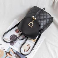 Mochila Mini De Mujer Moda PU Cuero Pequeña Con Cordón Estilo Casual Para Estudiantes Bolsa De Libros Colorido Dibujos Animados - details 14