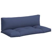 vidaXL Cojines para palés 2 unidades tela Oxford Color Verde brillante,  Azul y blanco,  Negro y blanco y mas Cojín Decorativo de Asiento Cojines de muebles de salon - details 3