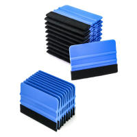 Herramienta De Aplicación De Vinilo Para Coche 20 Piezas Limpia Borde De Piel Squeegee De 4 Pulgadas Para Eliminación De Bolitas Y Tintineo En Ventanas - details 0