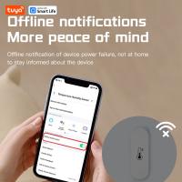 Sensor De Temperatura Y Humedad WiFi Tuya Sensor De Humedad Interior Batería Recargable Monitoreo Por APP Compatible Con Alexa Y Google Home - details 12