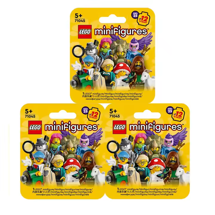 Lego 71045 Minifigures 25ª Edición - 12 Personajes Para Coleccionar - Muñeco Aleatorio - 1