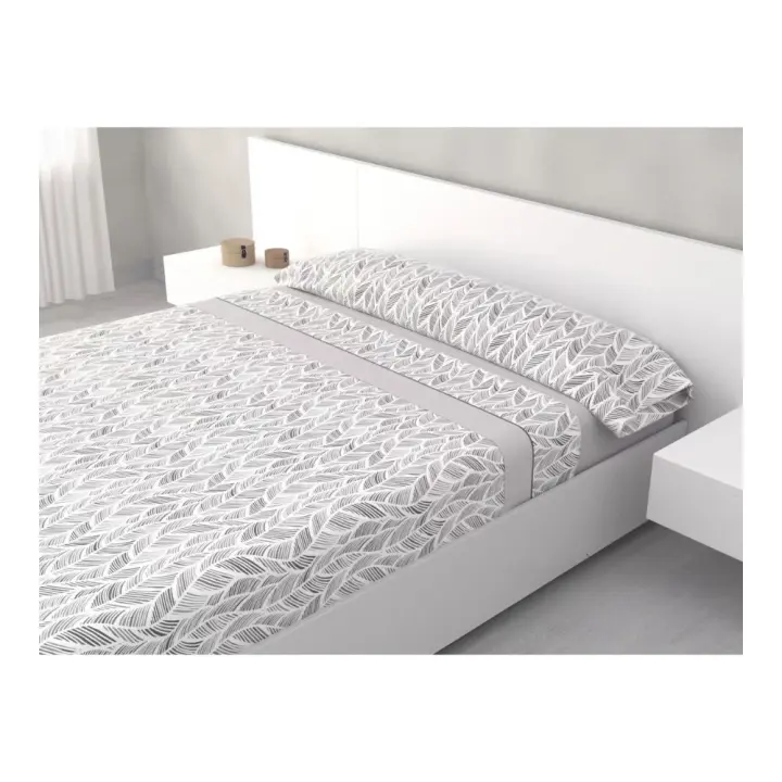 Juego de Sábana microfibra de Verano Estampado unisex  Suave Anti-bolitas - Cama 90cm 105cm 135cm 150cm. Con una encimera, una funda de almohada y una bajera. - 1