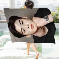 Toalla De Playa Microfibra Absorbente Y Secado Rápido Suave Para Yoga Natación Senderismo Toalla De Baño Cha Eun Woo Corea Tamaño 76x182 Cm - details 11