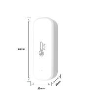 Sensor De Temperatura Y Humedad Zigbee Inteligente Para Interior Compatible Con Alexa Y Google Home Monitorización Para El Hogar - details 9
