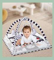 Alfombra De Actividad Para Bebés Multifuncional Con Juego De Rompecabezas Y Espacio De Juego Educativo Para Infantes Material Suave Diseño De Dibujos Animados Regalo Ideal Para Edad 0-1 Años - details 9