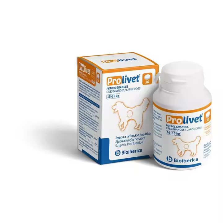 PROLIVET PERROS GRANDES 30 COMPRIMIDOS HEPATO - 1