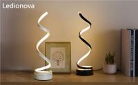 Lámpara De Mesa LED Moderna Y Minimalista Ajustable En 3 Colores RGB Luz De Escritorio Para Dormitorio Sala De Estar Oficina - details 0