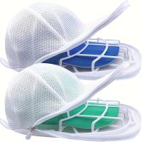 Limpia Sombreros Para Lavadora Con Bolsa De Malla Limpiador De Sombreros Para Camiseta De Béisbol Material PET+PE Proveniente De Guangdong China - details 1