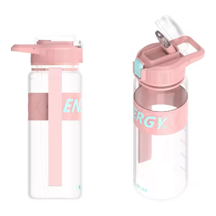 Botella de Agua Deportiva con Boquilla y Cierre - Tritán sin BPA  Botella Deportiva En distintos Colores  620ml y 800ml y 820ml y 1000ml .(bta) - 1
