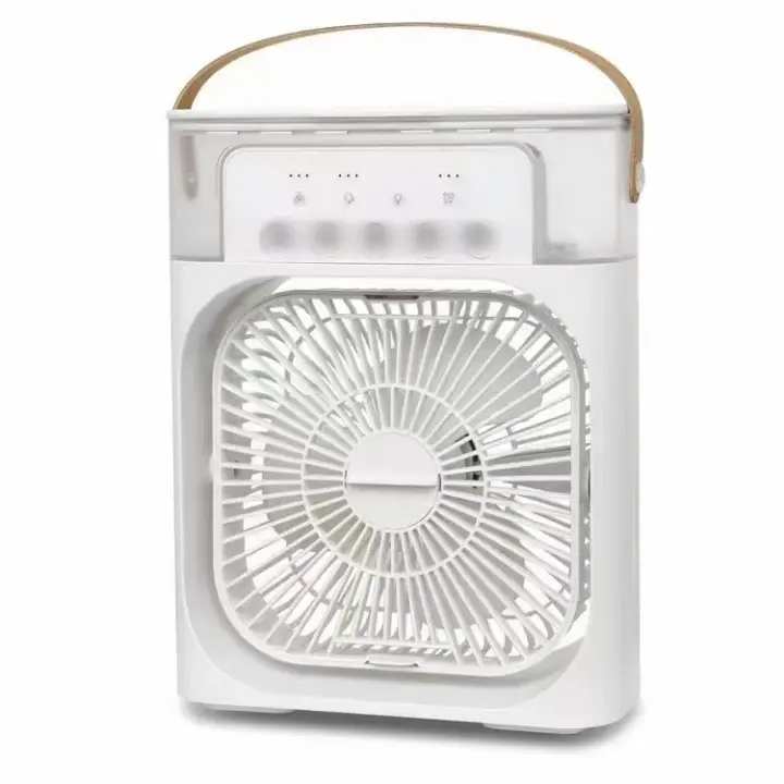 Aire Acondicionado Portátil Enfriador de Aire 4 en 1 600 Ml 3 Velocidades Ventilador - 1