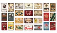 Cartel De Cerveza Putuo Decor Vintage En Metal Para Decoración De Barra Pub Sala De Hombres Y Habitación Principal Tamaño 7.9x11.8 Pulgadas - details 0