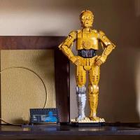 Bloques De Construcción MOC 75398 Space Wars C-3PO Droid Figura De Acción 1140pcs Juguetes Educativos Para Niños Decoración De Hogar - details 3