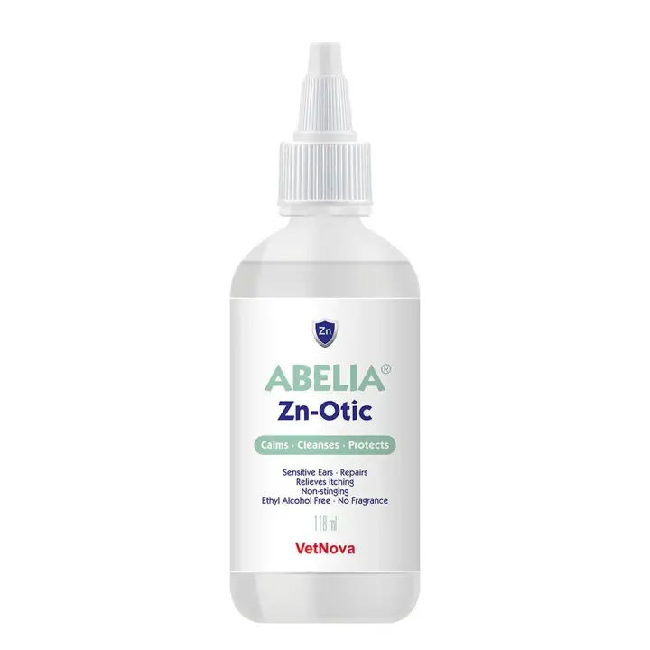Abelia zn-otic 118ml para perro y gato Vetnova - 1