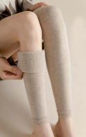 Calcetines Largos Sin Tobilleras De Punto Para Mujer Cubierta De Pie En Invierno Color Blanco Material Poliéster Y Spandex - details 14