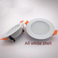 Spot LED Bajo 220V Tres Colores Ajustables 5W 7W 9W 12W 15W Luz De Techo Revestida En Aluminio Blanco Frío Y Cálido - details 8