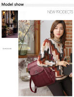 Mochila Vintage de cuero suave para mujer, bolso de hombro femenino, bolso de viaje informal, mochila escolar, 5 colores - details 2