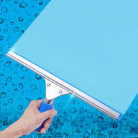 Limpiaventanas 35CM Combo De Limpieza De Ventanas Con Esfuerzo Y Microfibra Herramienta De Limpieza De Ventanas Y Ducha - details 3