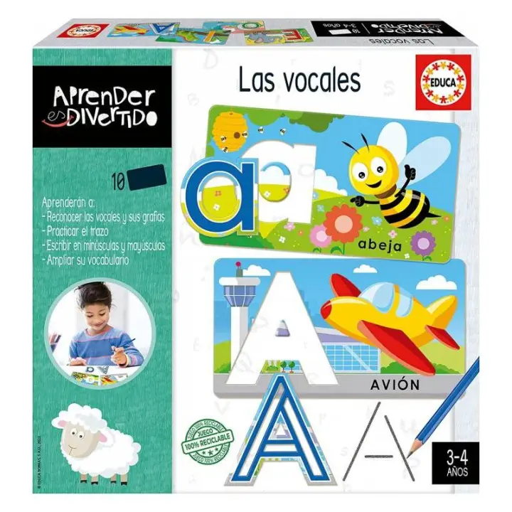 APRENDER ES DIVERTIDO LAS VOCALES DE EDUCA - 1