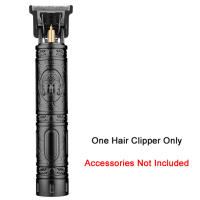 Cortadora De Pelo Eléctrica Recargable Para Barbero Trimmer De Metal Para Hombres Con Corte Seco Y Humedo Batería Recargable 50 Minutos De Uso - details 7
