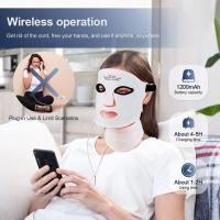 Máscara De Terapia De Luz Roja De Silicona 7 Colores LED Para Rejuvenecimiento Anti-Edad Con Protección Ocular Y Alumbrado Facial - details 9