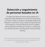 Official | Xiaomi Smart Camera C400, 4 MP, Rotación de 360°, Detección de personas mediante IA, Compatibilidad con Wi-Fi de 2,4/5 GHz - details 9