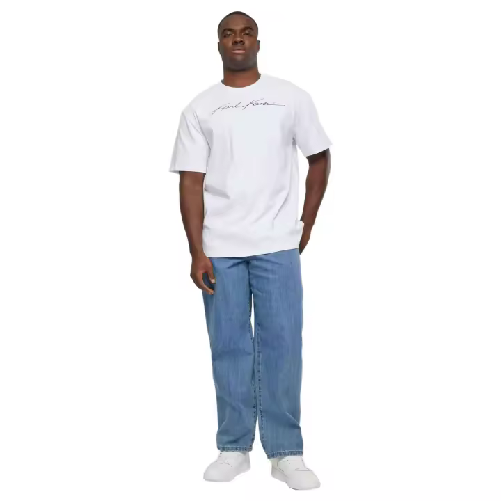 Camiseta de Manga Corta Karl Kani  para hombre en color blanco - 1