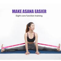 Banda De Resistencia Para Yoga Y Pilates Cinturón De Estiramiento Auxiliar Para Adultos Adecuado Para Entrenamiento De Danza Latina Y Fitness Para Principiantes - details 6