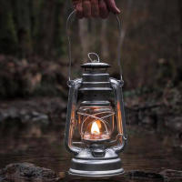 Lámpara De Aceite De Metal Vintage Para Camping Y Patio Con Mango Lanternas De Viento Para Hogar Y Camping - details 3