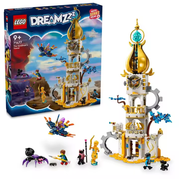 LEGO 71477 DREAMZzz Torre del Sandman Juego con figuras de héroes - 1