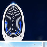 Fresadora De Ropa Portátil Eléctrica Fresadora De Vapor De Mano Alta Calidad Viaje 110V US-220V EU Sin Soporte Anti Secado - details 8