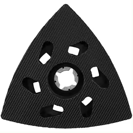 Makita B-65115 B-65115-Plato Lija 93mm Velcro starlock, Negro - 1