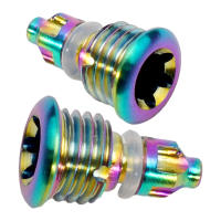 Tornillos De Sangrado Para Manillar De Freno De Bicicleta Con Anillo O En Aleación De Titanio Para Magura MT2 MT4 Precisión - details 30