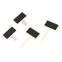 Tablero De Madera Negro Mini 50 Piezas Rectángulo Panel De Clips Etiquetas De Memorias Sin Marco Tipo De Estilo Móvil - details 13