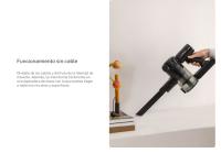 CREATE - Aspiradora Escoba Manual Sin Cable 350W - 3 velocidades  -  Color Negro - CYCLONE FORCE - details 1