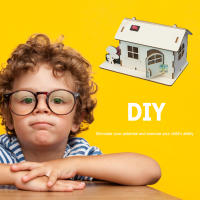 Juguetes De Ciencia DIY Para Niños Kit Educativo STEM Proyectos De Modelos De Coche Y Barco En Madera Rompecabezas Científico Experimento - details 3