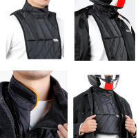 Conjunto De Calor Negro Para Motocicleta Y Scooter Eléctrico Con Collar Y Cubierta De Pierna Funda De Rodilla Suave Y Cálida Para Invierno - details 18