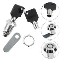 Cerradura De Cilindro Para Armario Mailbox Cerradura De Cam Para Muebles Puerta Gabinete Locker Caja Con 2 Llaves Herramienta De Muebles - details 2